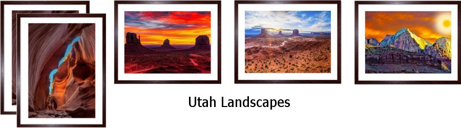 Utah Landscapes Framed Prints
